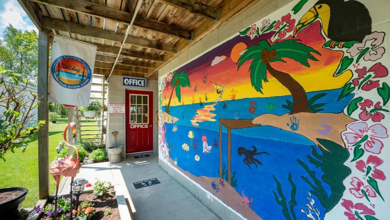 Bel Air Cottages And Motel 萨波海滩 外观 照片